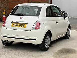 Used 2014 Fiat 500 Pop White - Interior and Exterior details 7