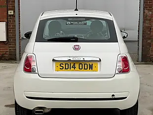 Used 2014 Fiat 500 Pop White - Interior and Exterior details 8