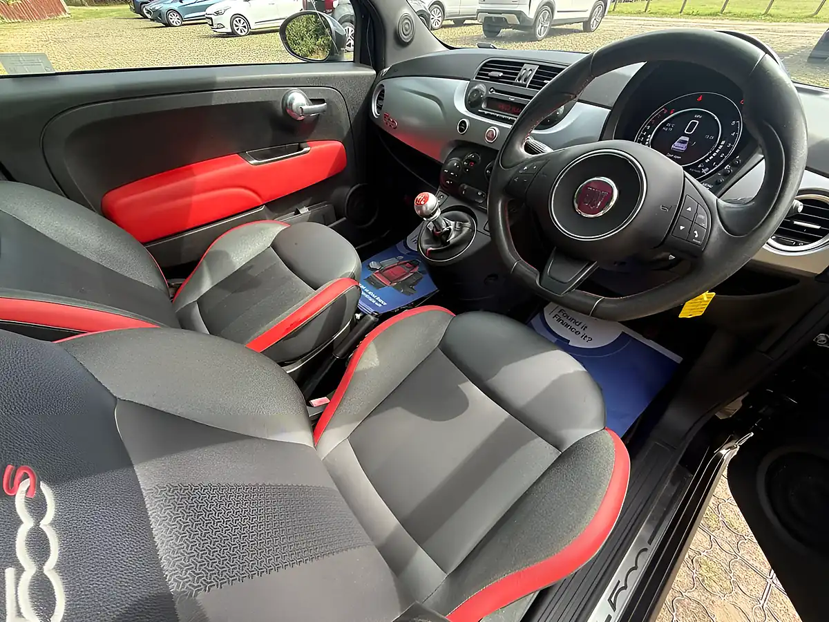 Used 2014 Fiat 500 S Black - Interior and Exterior details 8