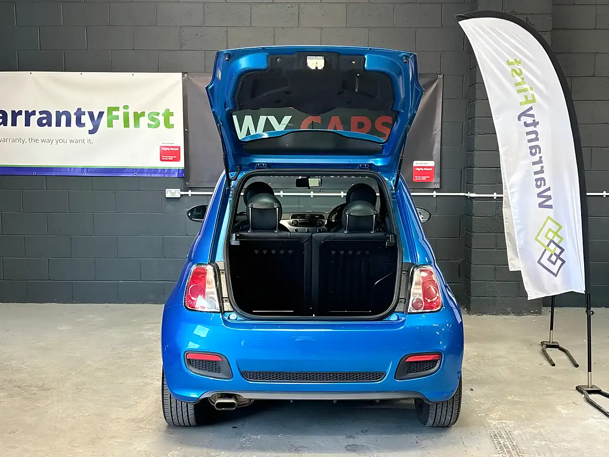 Used 2014 Fiat 500 S Blue - Interior and Exterior details 11