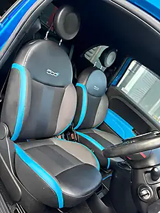 Used 2014 Fiat 500 S Blue - Interior and Exterior details 12