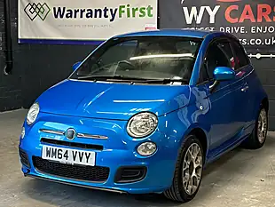 Used 2014 Fiat 500 S Blue - Interior and Exterior details 3