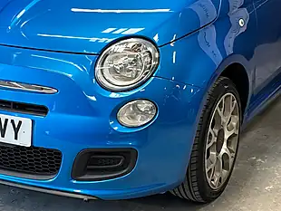 Used 2014 Fiat 500 S Blue - Interior and Exterior details 6