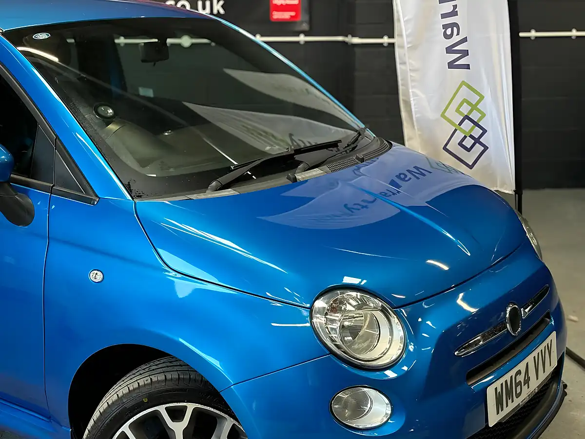 Used 2014 Fiat 500 S Blue - Interior and Exterior details 9