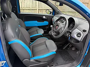 Used 2014 Fiat 500 S Blue - Interior and Exterior details 12