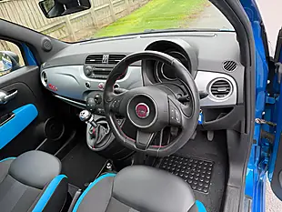 Used 2014 Fiat 500 S Blue - Interior and Exterior details 13