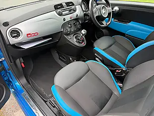 Used 2014 Fiat 500 S Blue - Interior and Exterior details 16