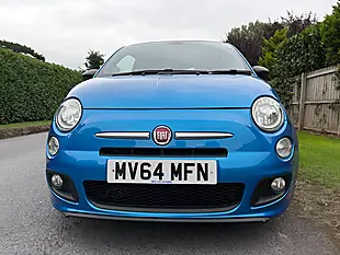 Used 2014 Fiat 500 S Blue - Interior and Exterior details 2