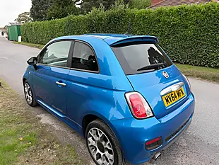 Used 2014 Fiat 500 S Blue - Interior and Exterior details 7