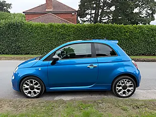 Used 2014 Fiat 500 S Blue - Interior and Exterior details 8