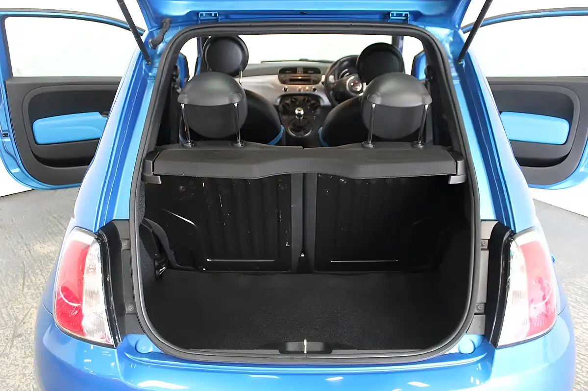 Used 2014 Fiat 500 S Blue - Interior and Exterior details 11