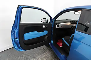 Used 2014 Fiat 500 S Blue - Interior and Exterior details 12