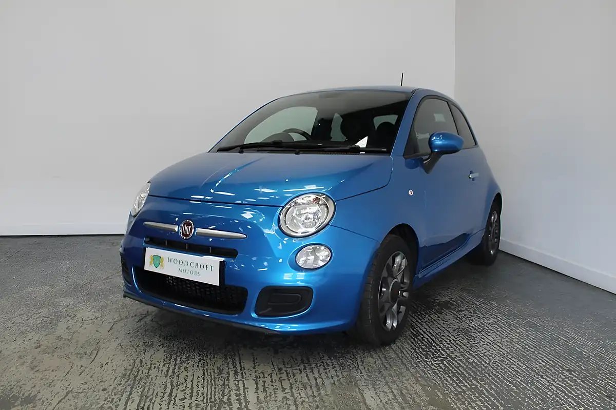 Used 2014 Fiat 500 S Blue - Interior and Exterior details 2