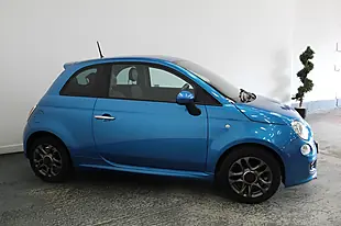 Used 2014 Fiat 500 S Blue - Interior and Exterior details 3