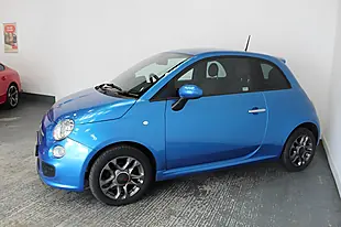Used 2014 Fiat 500 S Blue - Interior and Exterior details 4