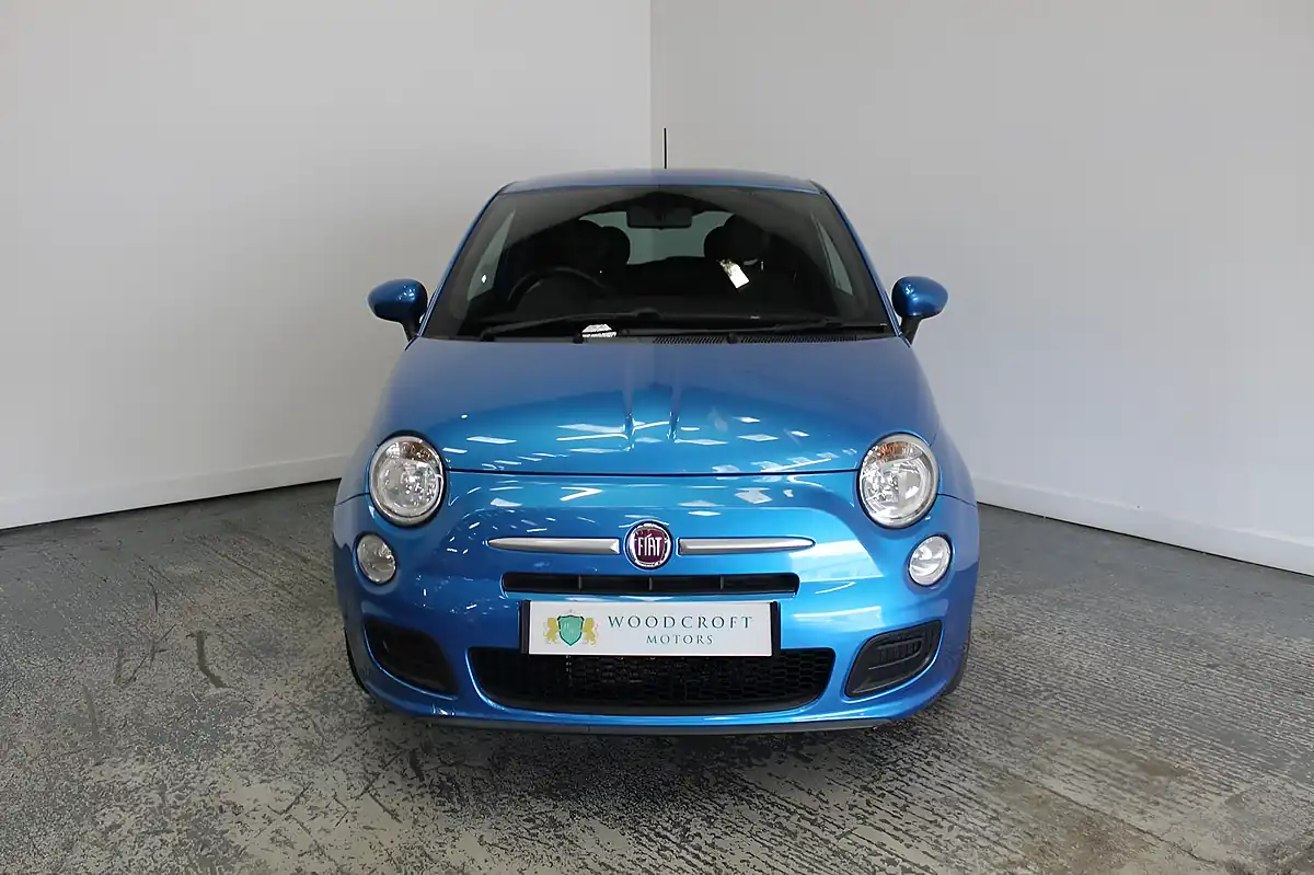 Used 2014 Fiat 500 S Blue - Interior and Exterior details 9