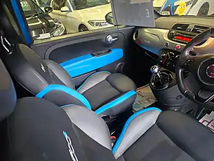 Used 2014 Fiat 500 S Blue - Interior and Exterior details 10