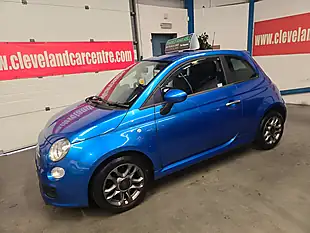 Used 2014 Fiat 500 S Blue - Interior and Exterior details 13