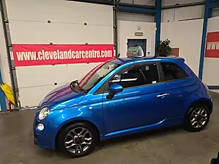 Used 2014 Fiat 500 S Blue - Interior and Exterior details 14
