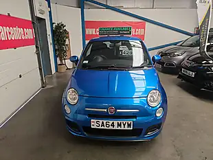 Used 2014 Fiat 500 S Blue - Interior and Exterior details 5