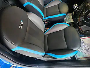 Used 2014 Fiat 500 S Blue - Interior and Exterior details 6