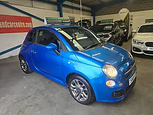 Used 2014 Fiat 500 S Blue - Interior and Exterior details 7