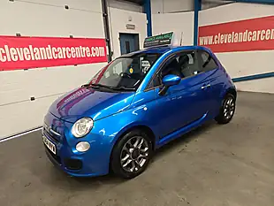 Used 2014 Fiat 500 S Blue - Interior and Exterior details 9