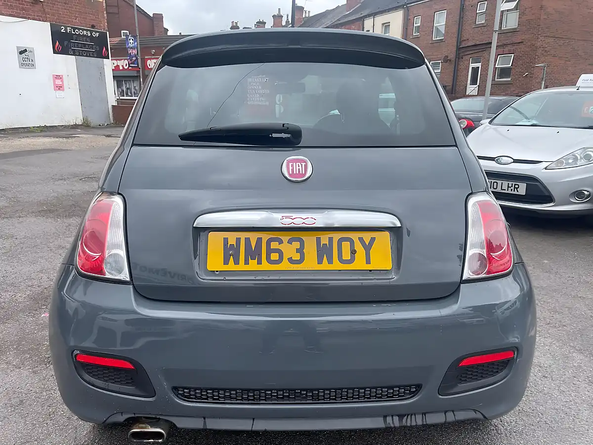 Used 2014 Fiat 500 S Grey - Interior and Exterior details 9