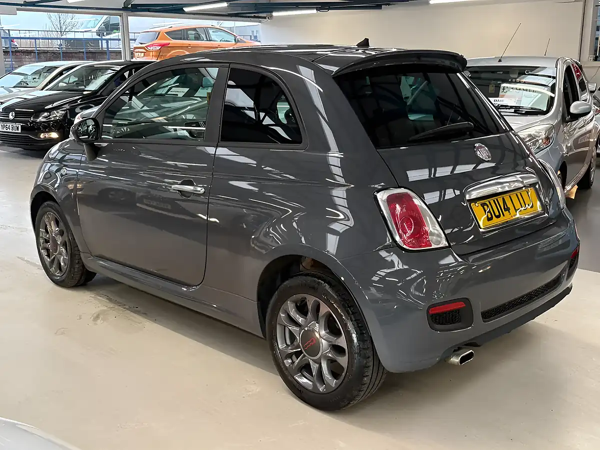 Used 2014 Fiat 500 S Grey - Interior and Exterior details 4