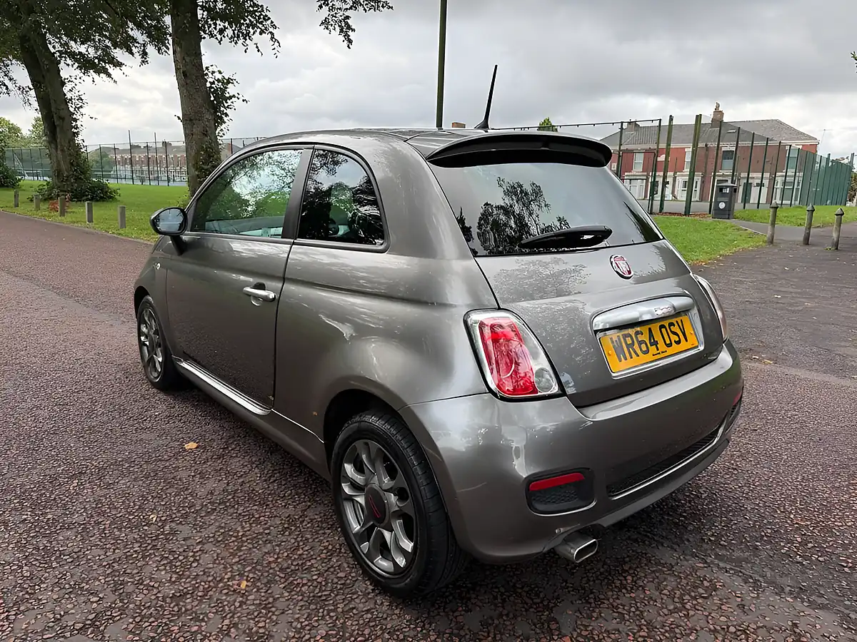 Used 2014 Fiat 500 S Grey - Interior and Exterior details 4