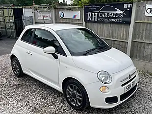 Used 2014 Fiat 500 S White - Interior and Exterior details 2
