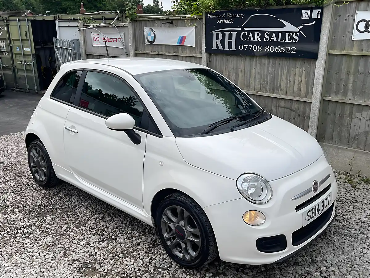 Used 2014 Fiat 500 S White - Interior and Exterior details 2
