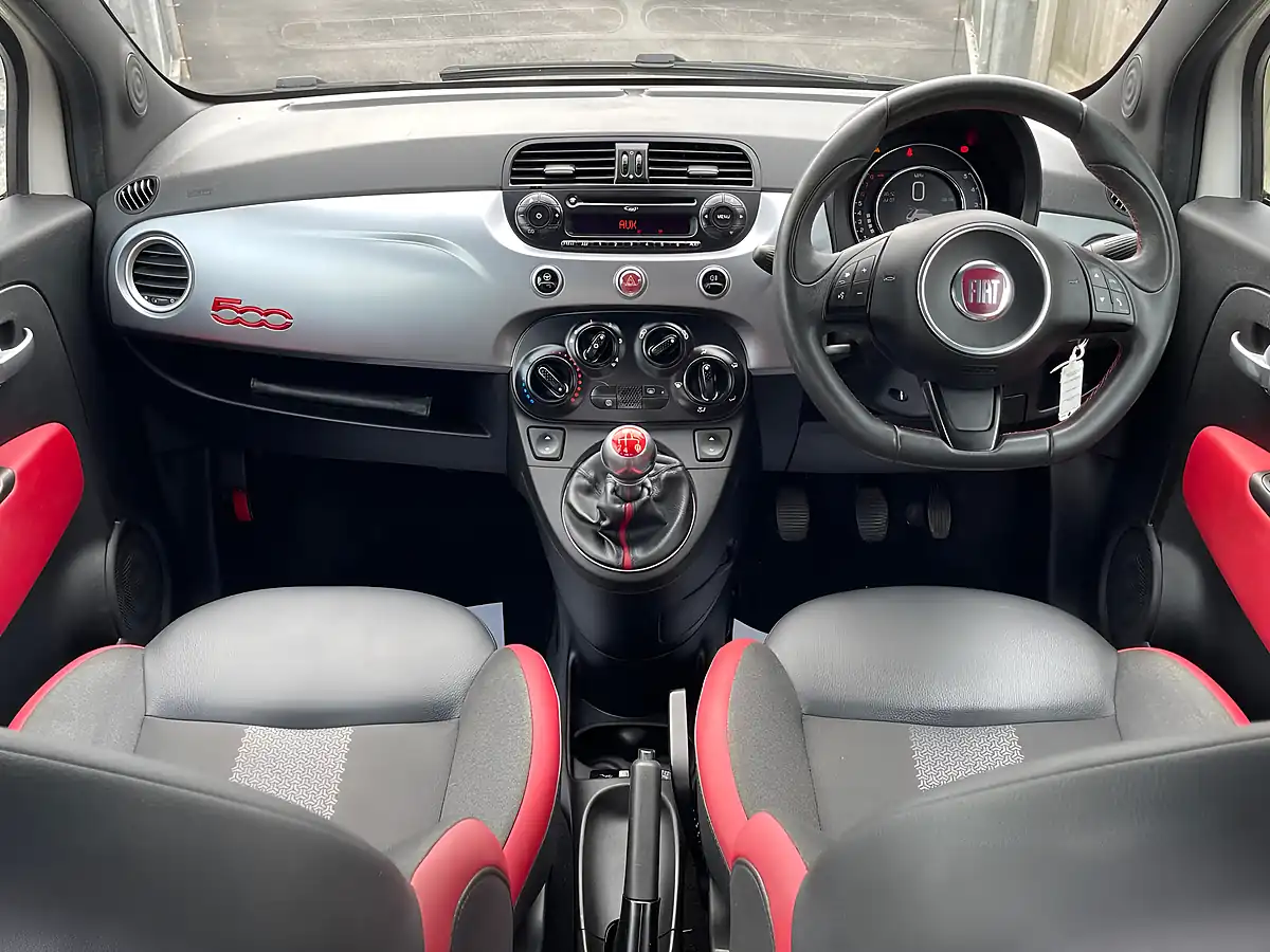 Used 2014 Fiat 500 S White - Interior and Exterior details 4