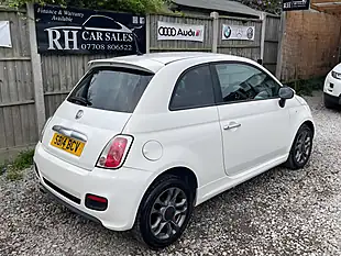 Used 2014 Fiat 500 S White - Interior and Exterior details 9