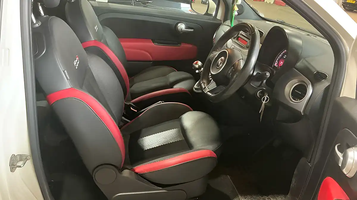 Used 2014 Fiat 500 S White - Interior and Exterior details 12