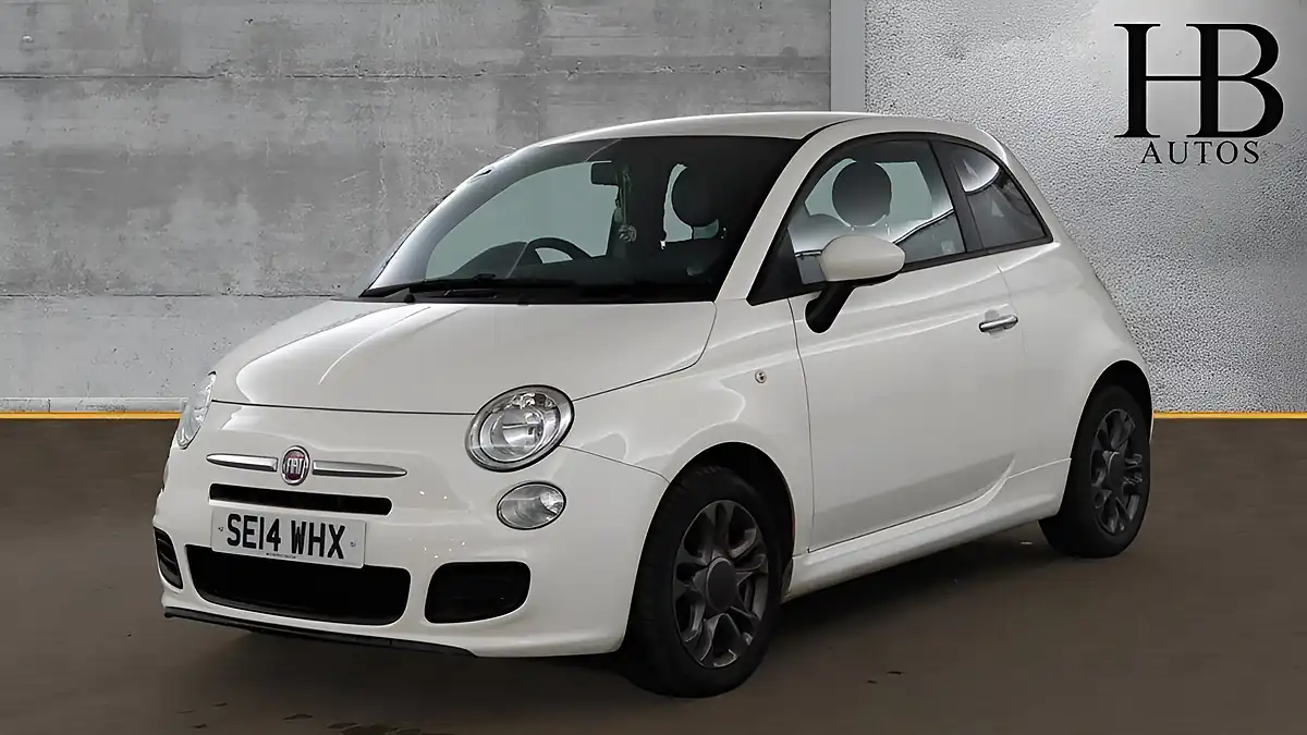 Used 2014 Fiat 500 S White - Interior and Exterior details 2