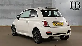 Used 2014 Fiat 500 S White - Interior and Exterior details 4