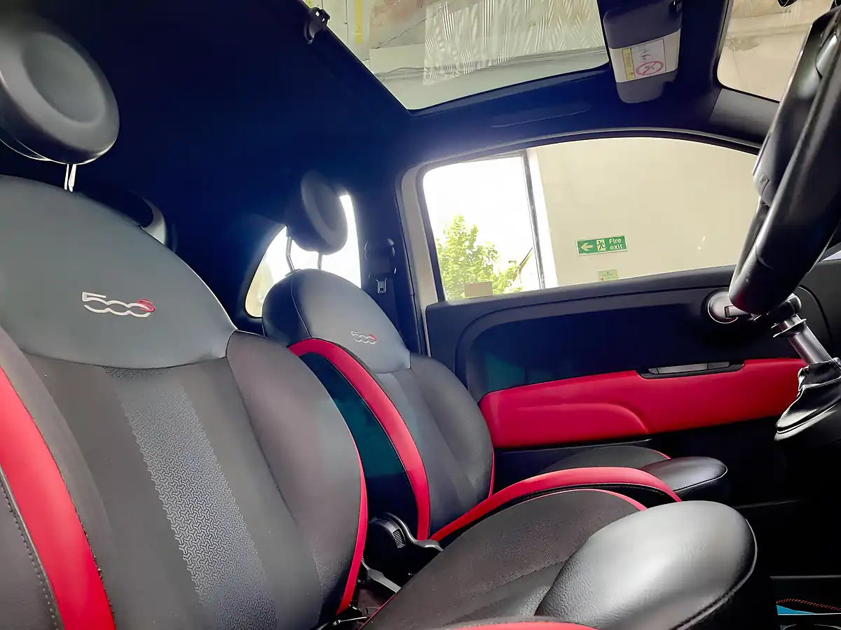 Used 2014 Fiat 500 S White - Interior and Exterior details 16