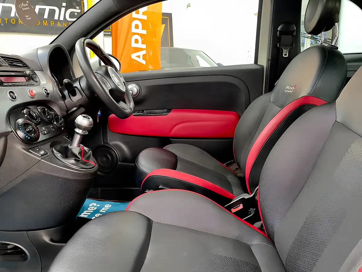 Used 2014 Fiat 500 S White - Interior and Exterior details 18