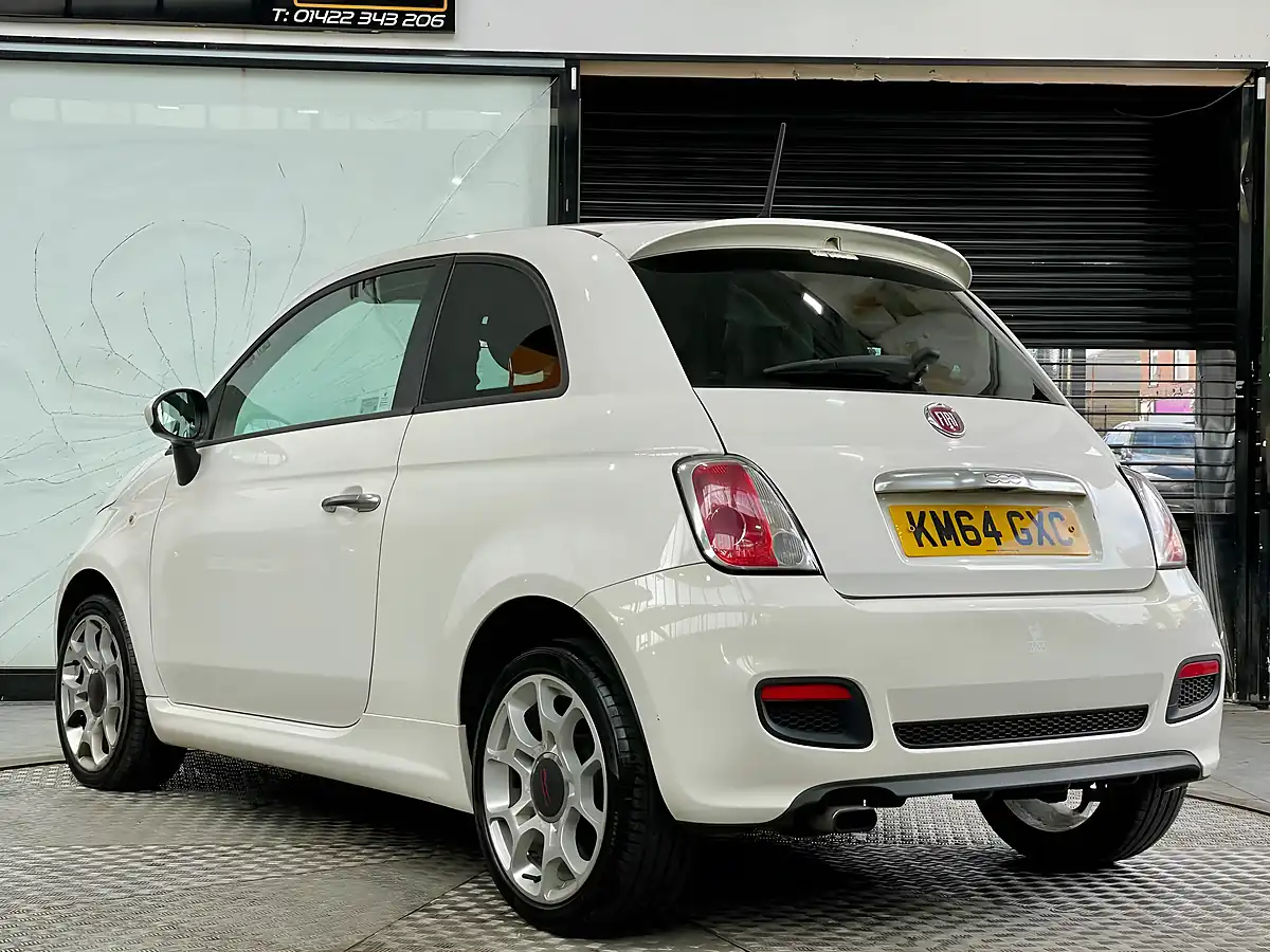 Used 2014 Fiat 500 S White - Interior and Exterior details 4