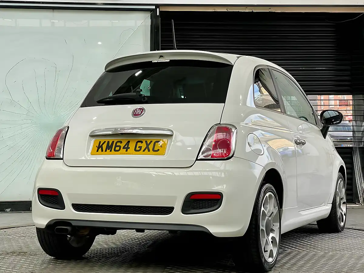 Used 2014 Fiat 500 S White - Interior and Exterior details 5