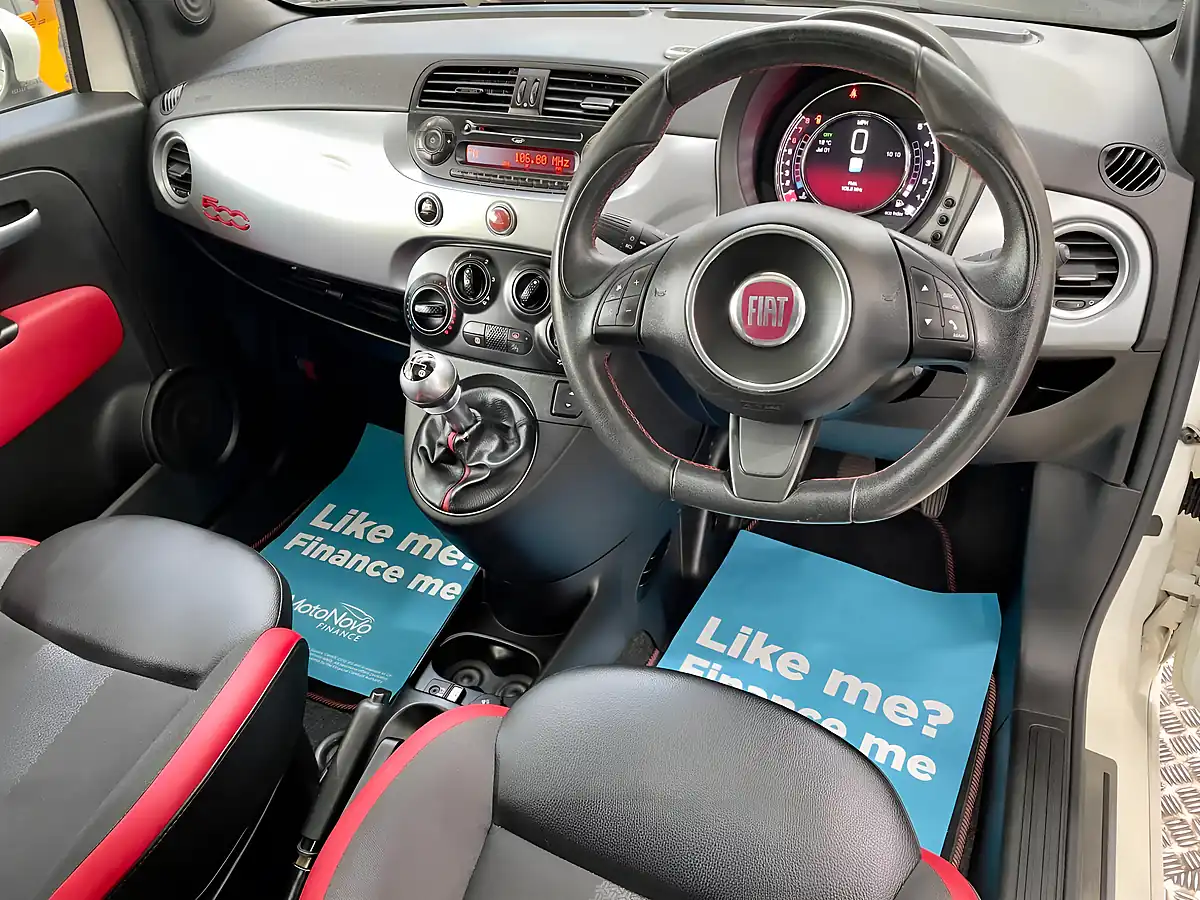 Used 2014 Fiat 500 S White - Interior and Exterior details 6