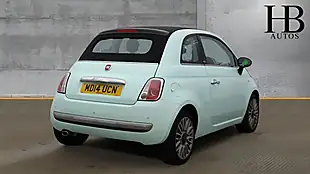 Used 2014 Fiat 500C Cult Green - Interior and Exterior details 5