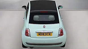 Used 2014 Fiat 500C Cult Green - Interior and Exterior details 8