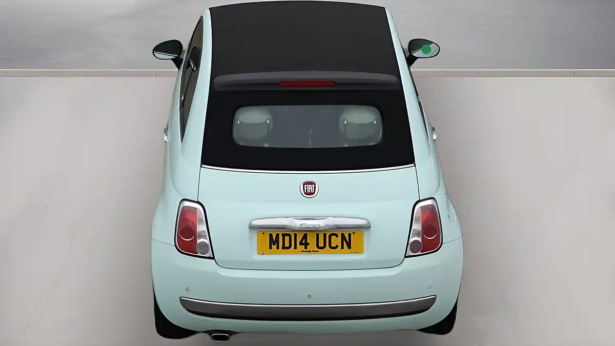 Used 2014 Fiat 500C Cult Green - Interior and Exterior details 8
