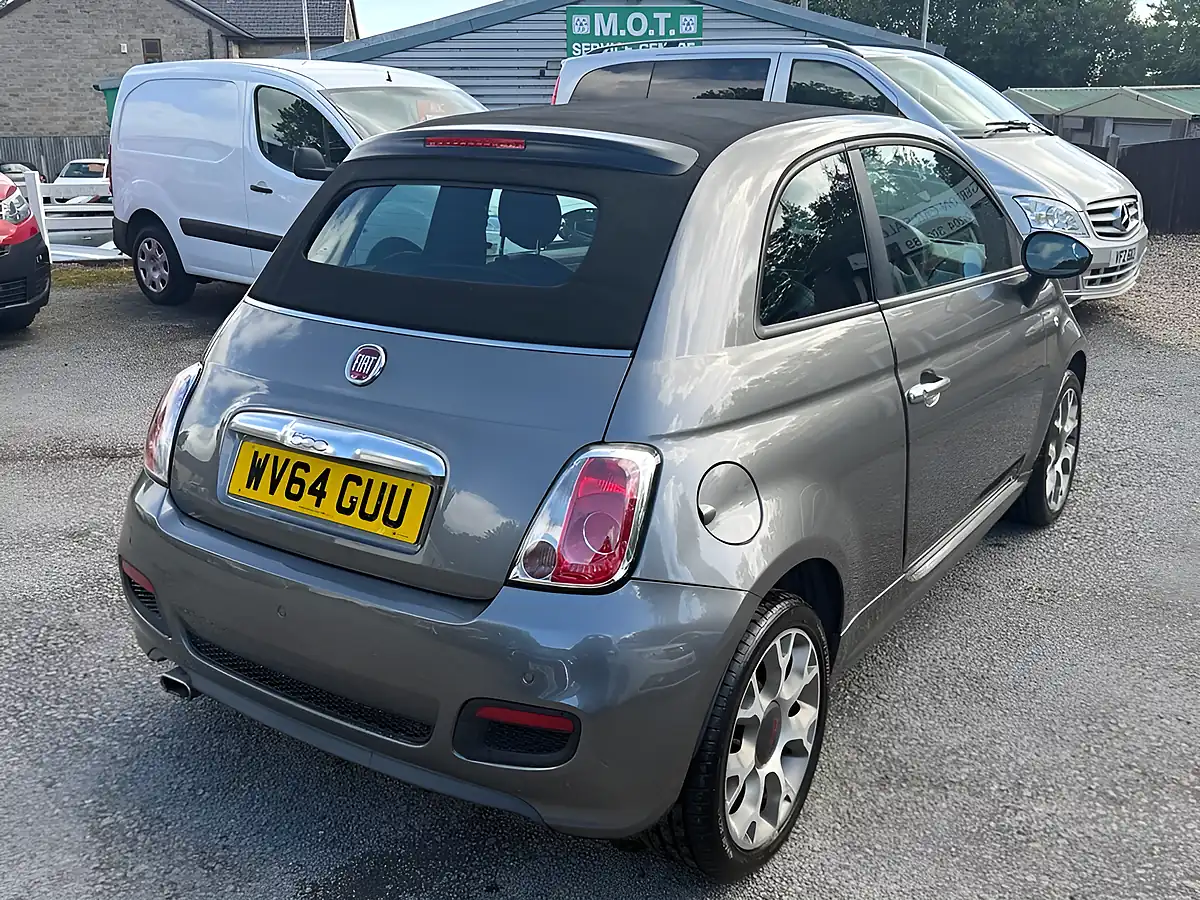 Used 2014 Fiat 500c S Grey - Interior and Exterior details 12