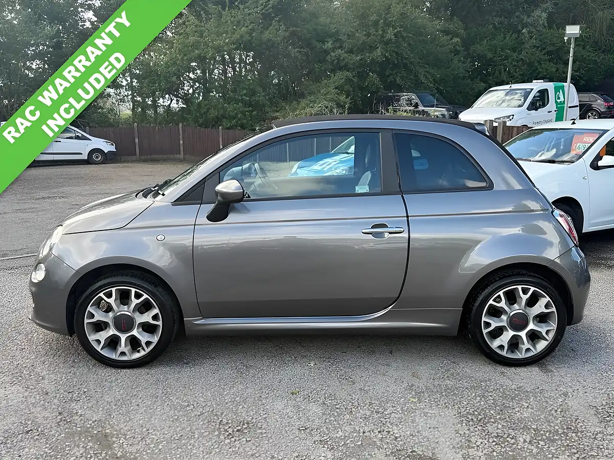 Used 2014 Fiat 500c S Grey - Interior and Exterior details 5