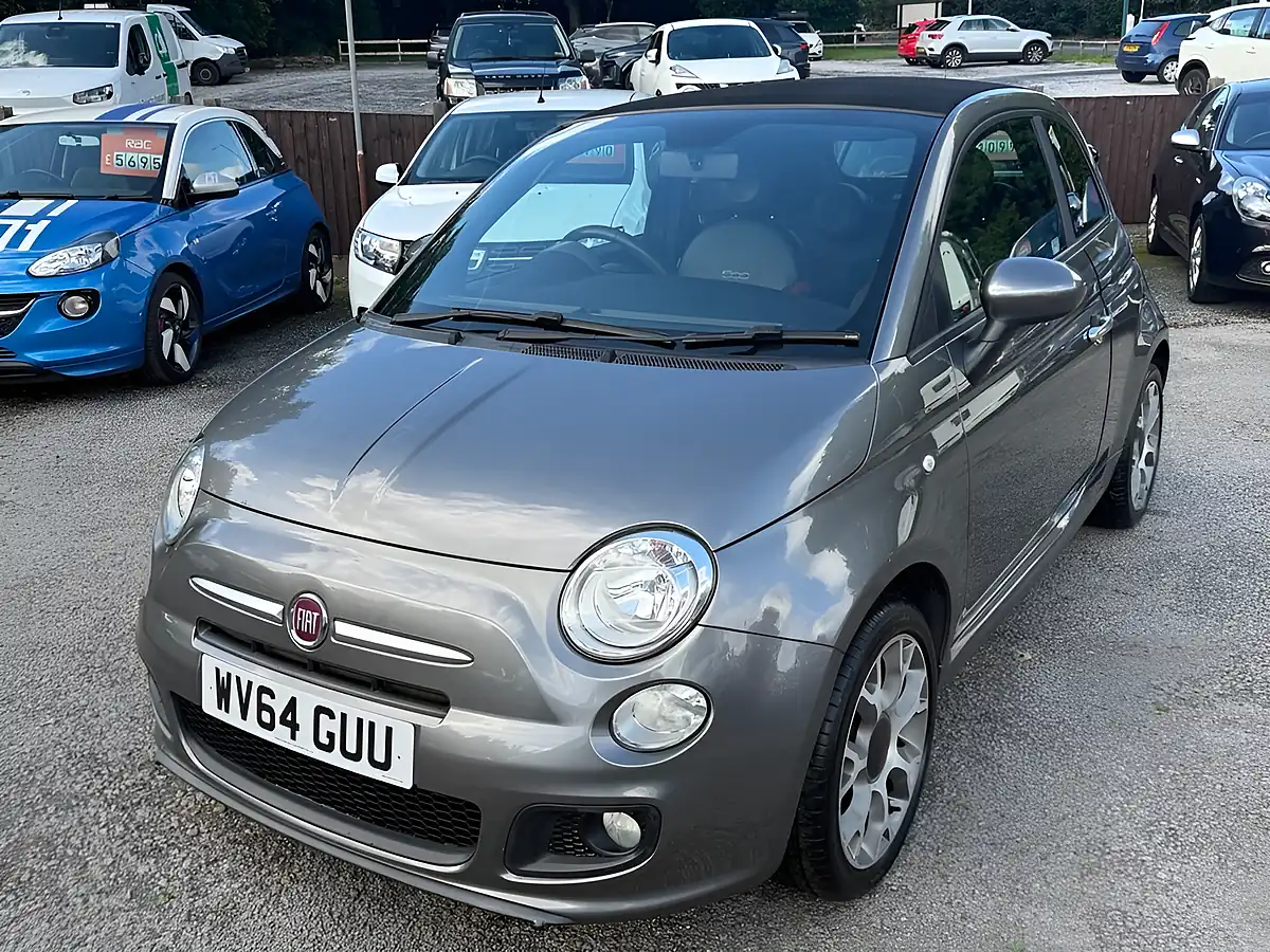 Used 2014 Fiat 500c S Grey - Interior and Exterior details 9