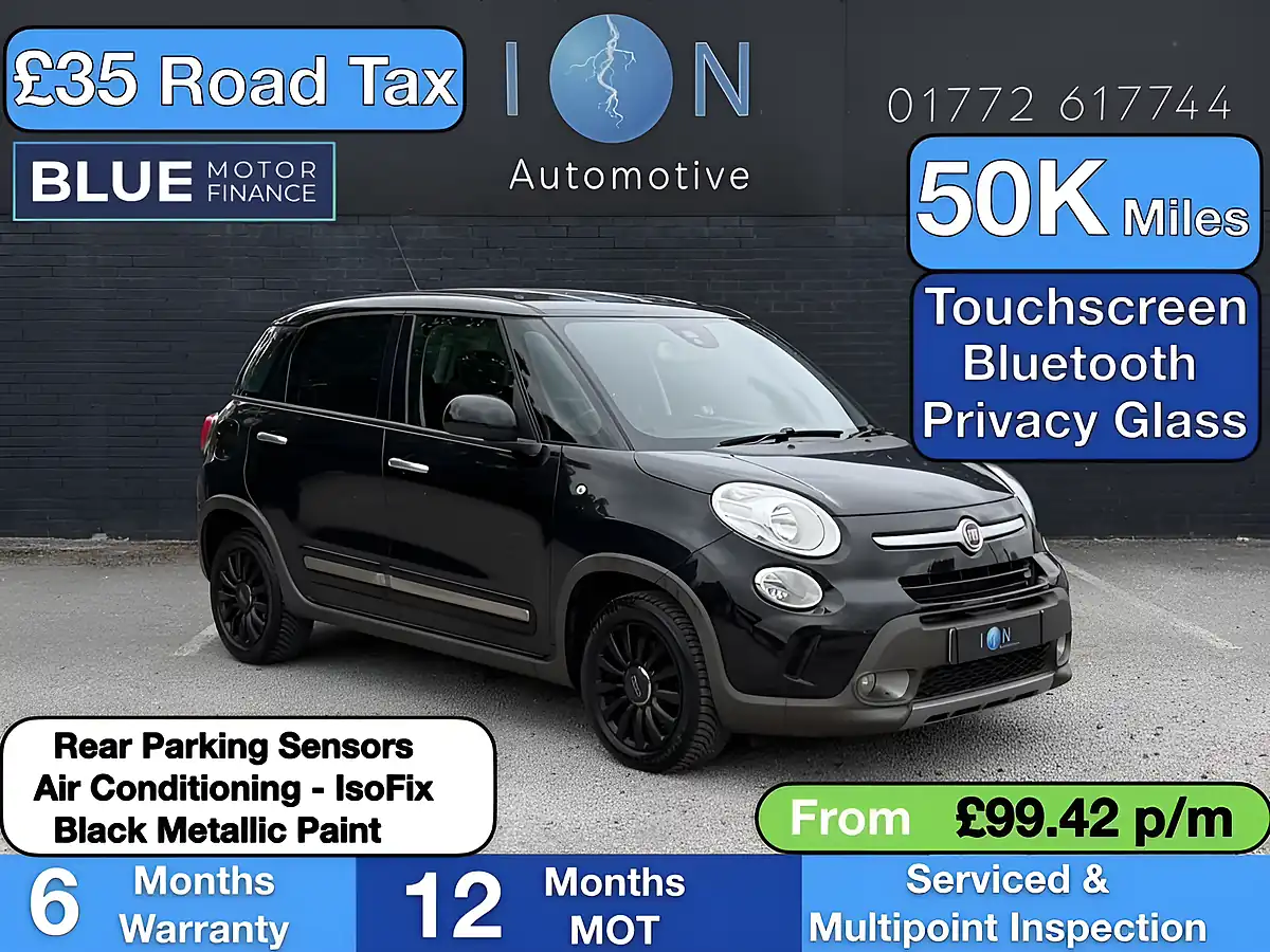 Used 2014 Fiat 500l Trekking Cinema Black - Front View