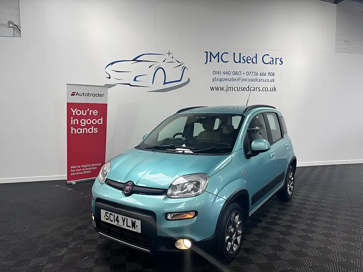 Used 2014 Fiat Panda 4X4 Blue - Front View